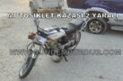 MOTOSİKLET KAZASI 2 YARALI