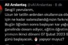 VALİ OKULLARIN TATİL OLDUĞUINU BU MESAJLA BİLDİRDİ “ÇOCUKLAR KARDAN ADAM YAPIYOR MUYUZ?”