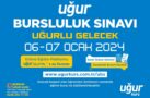 UĞUR KURS BAŞARIYI ÖDÜLLENDİRİYOR!UĞUR BURSLULUK SINAVI 6-7 OCAKTA GERÇEKLEŞECEK